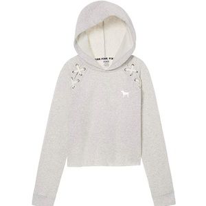 PINK Victoria’s Secret Cropped Pullover Hoodie